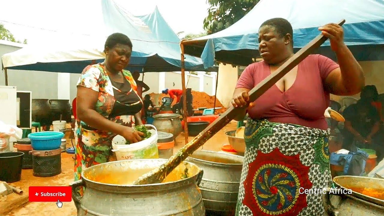 Real African Village Mass Cooking For A Marriage Ceremony By Young African Village Mothers 💖