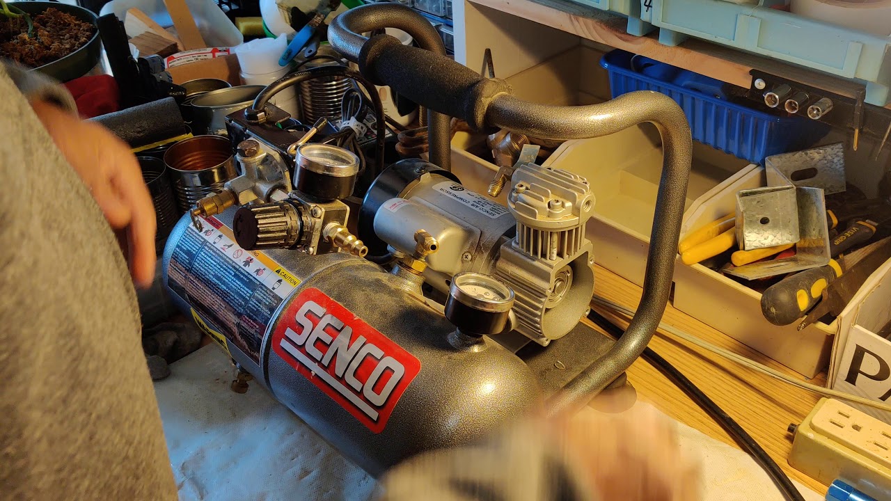 Senco pc1010 not building pressure. Check valve replacement or cleaning