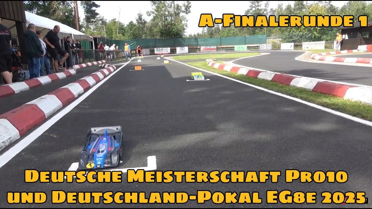 A-Finalrunde 1 - Wer ist auf Titeljagd deutsche Meisterschaft PRO10 & EG8e 2025 beim MAC Nürnberg