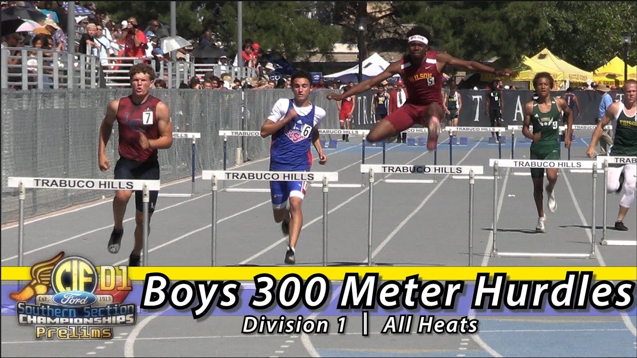 2022 TF - CIF-ss Prelims (D1) - 300 барьеров (юноши, 4 заезда)