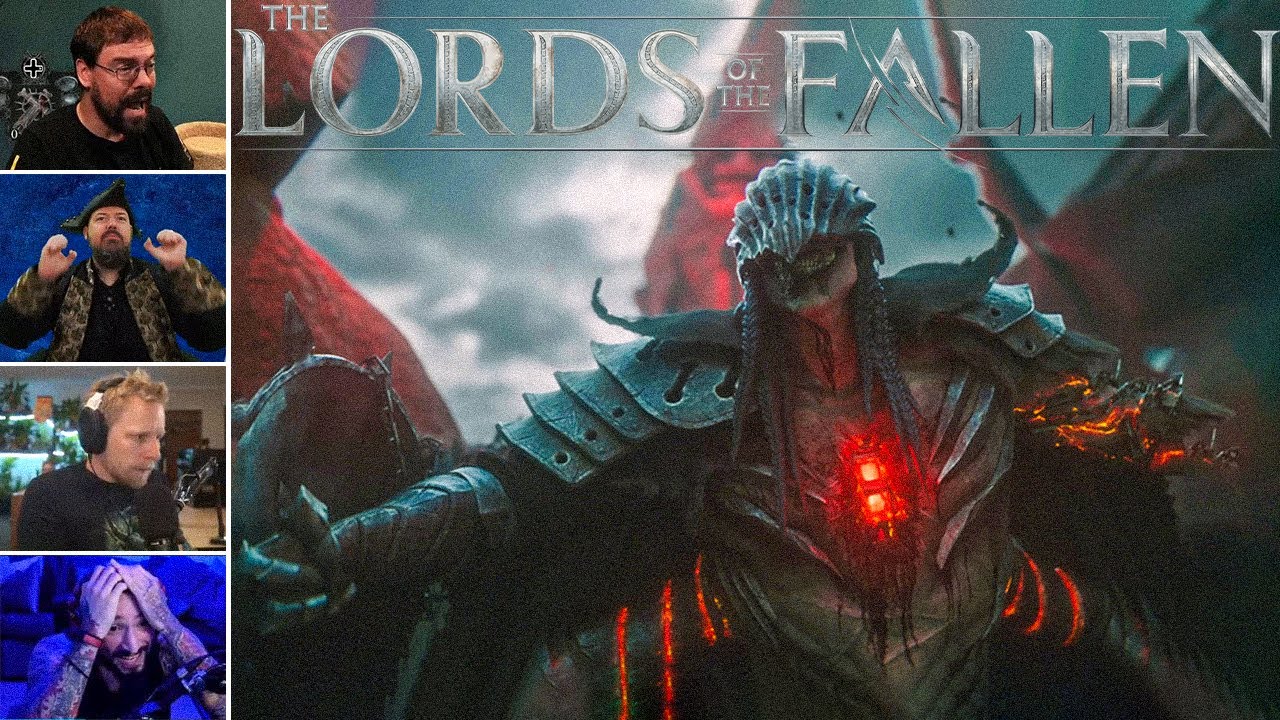 Streamer React to Lords of the Fallen, Funny Moments Compilation Part 2 (Funny Moments)