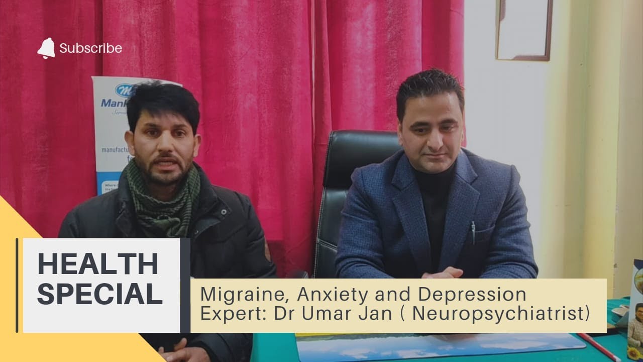 Health Special: Migraine, Anxiety and Depression, Expert: Dr Umar Jan ( Neuropsychiatrist) || AMC