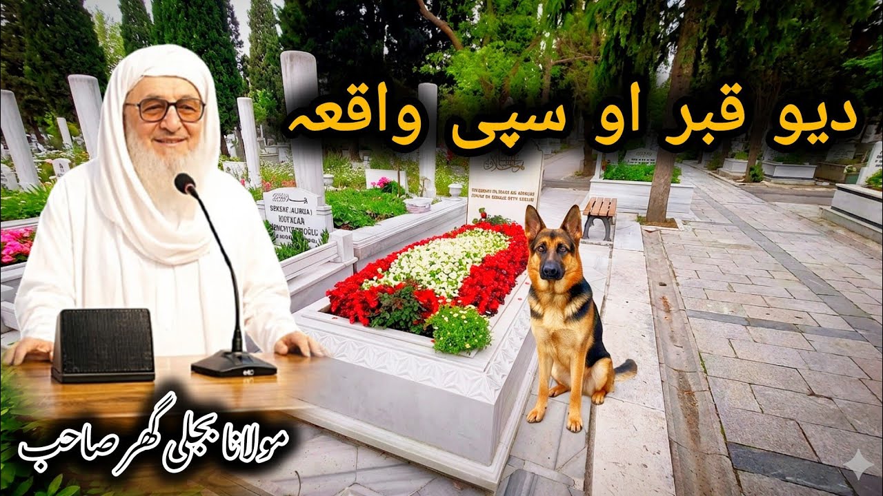 Yo Qabar Aw Spee Hairat Angeez Waqia | Gunahgar Da Qabar Halat | Molana Bijli Ghar Bayan
