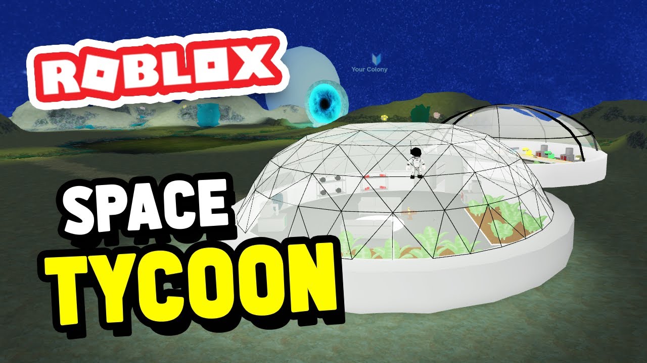 Расширяю свою космическую колонию на САТУРНЕ в Space Tycoon (Roblox)