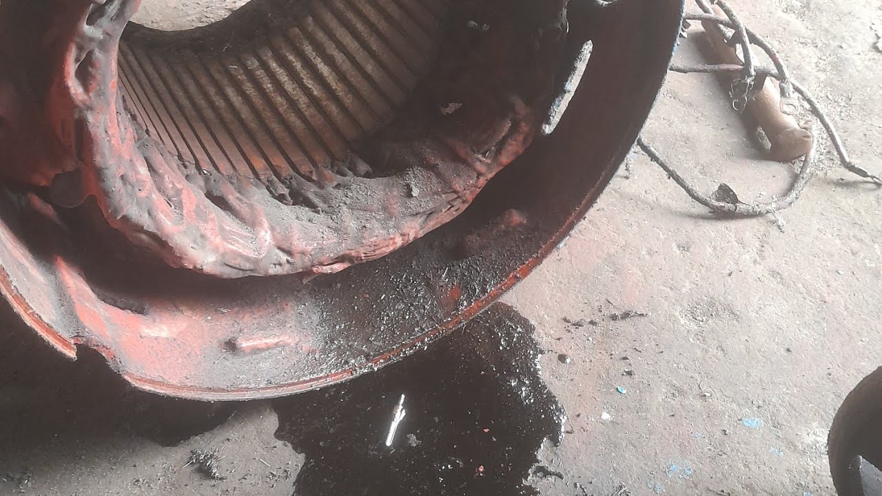 Motor Trifásico Quemado