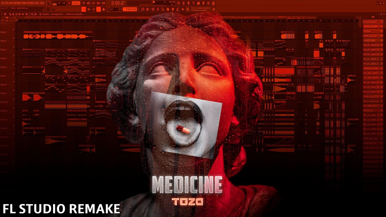 TOZA - MEDICINE || FL Studio Remake FLP