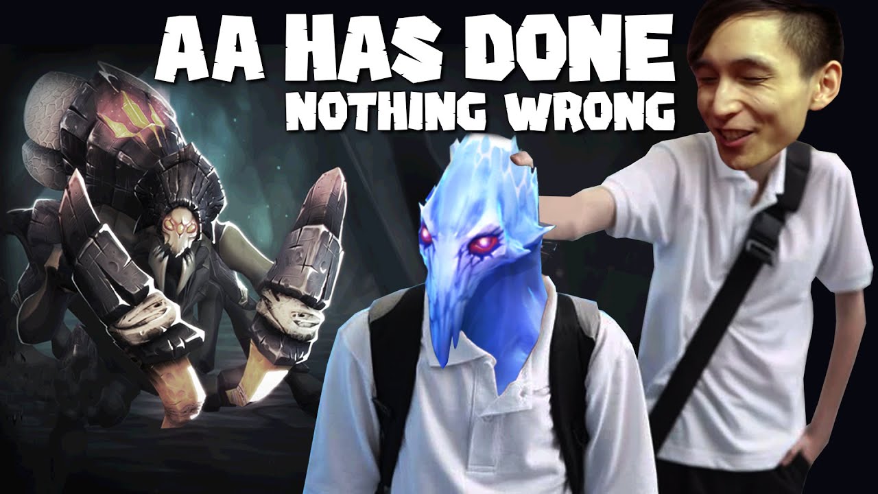 AA HAS DONE NOTHING WRONG (SingSing Dota 2 Highlights #1803)