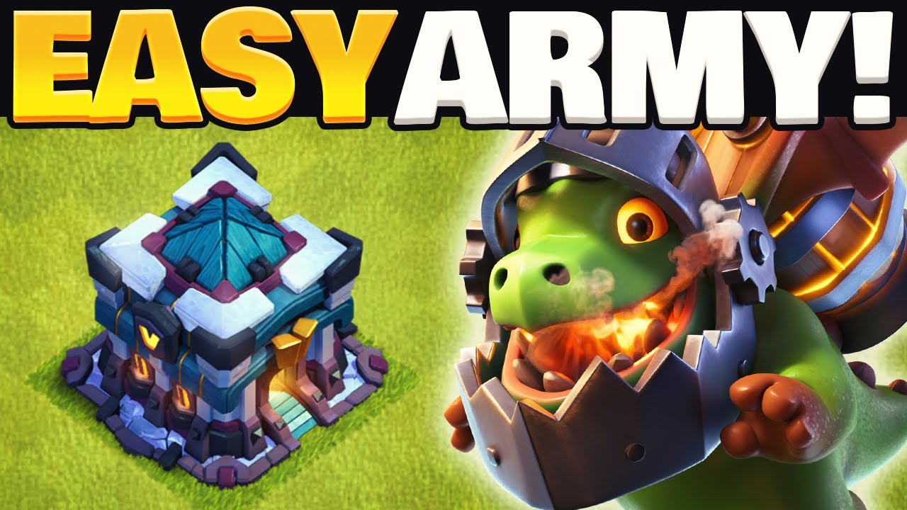 Easy TH13 Inferno Dragon Attack Strategy Explained (Clash of Clans)
