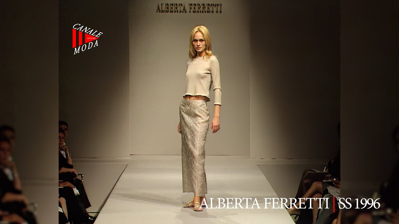 ALBERTA FERRETTI Spring Summer 1996 Milano - Canale Moda