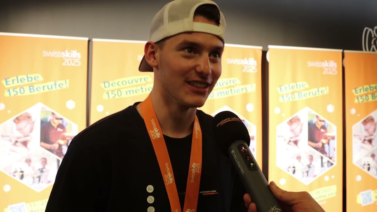SwissSkills 2025: Gilles Glauser ist Schweizer Meister