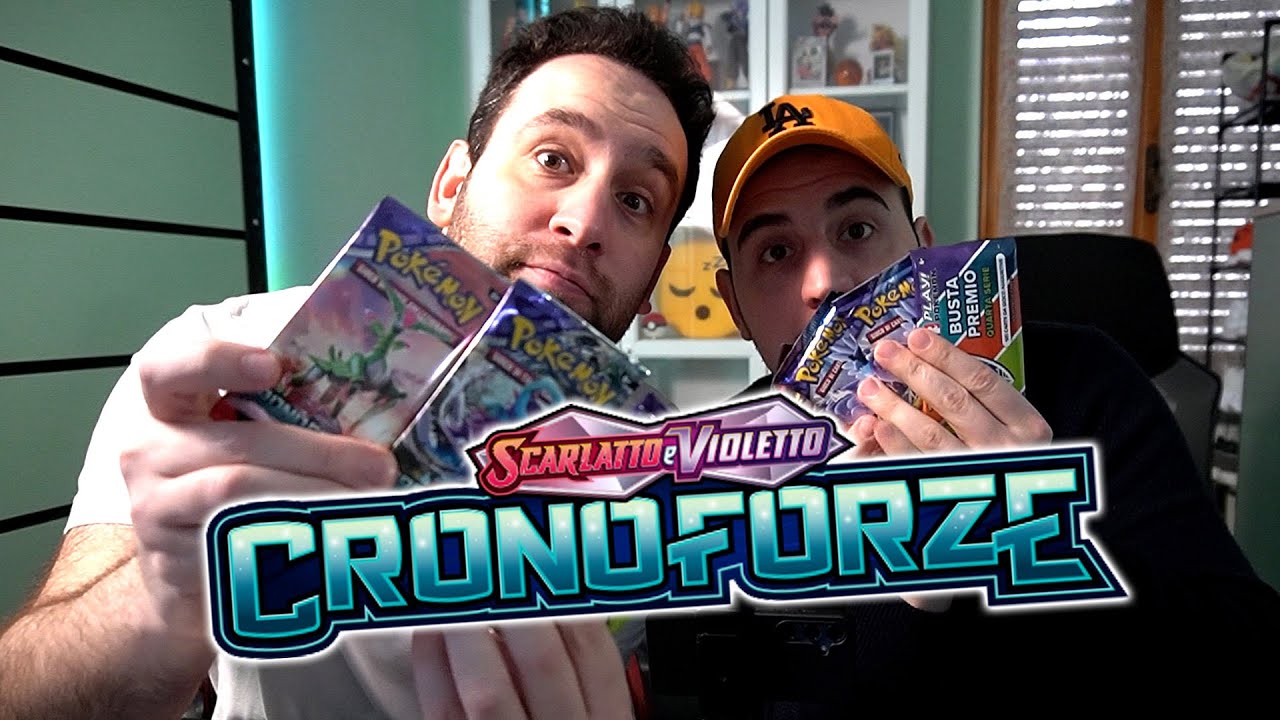 Spacchettamento buste CRONOFORZE dopo il torneo pre-release - Pokémon TCG ITA