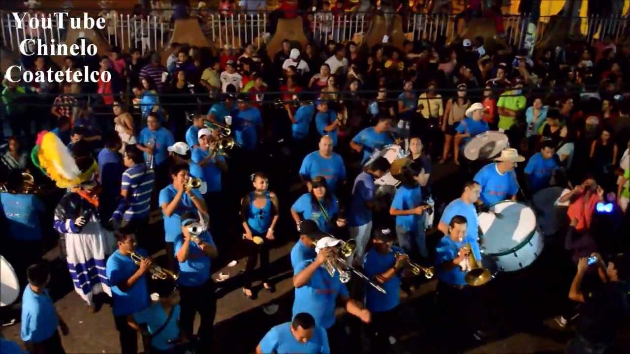 Cierre Del Carnaval De Jiutepec Morelos Mexico 2014 Video 19 Del Aire Banda Imperial Chinelos