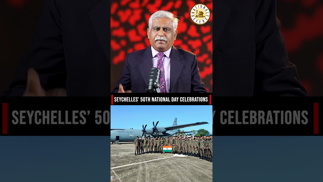 Indian Army At Seychelles' 50th National Day Celebrations #shorts