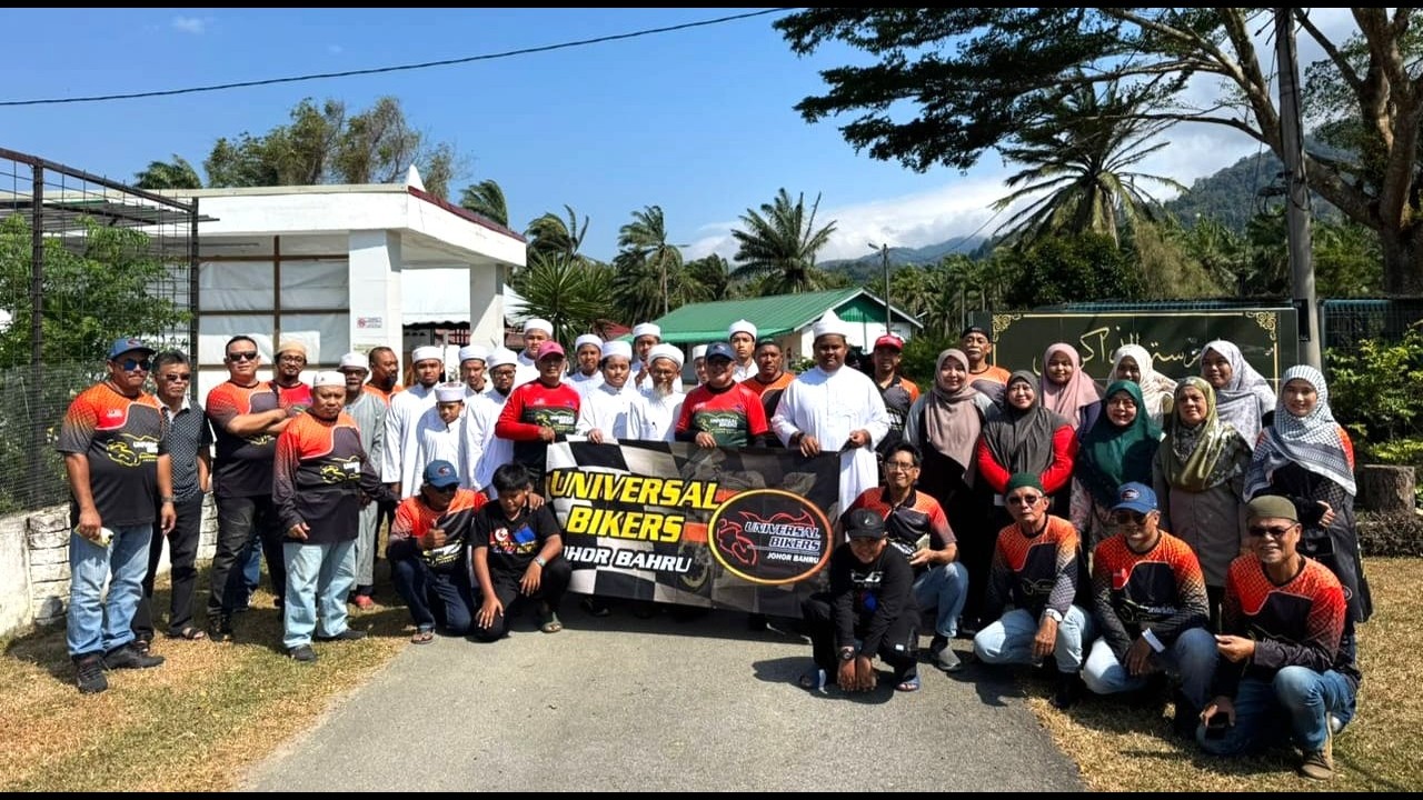 CHARITY RIDE UNIVERSAL BIKERS KE MADRASAH AZ-ZAKIRIIN Kg Padang Besar Cengkau Kota N9  8 Feb 2026