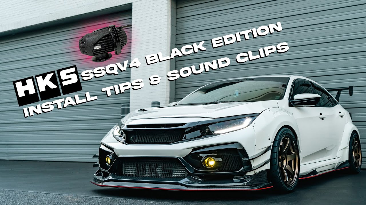 HKS SSQV BOV на Honda Civic Type-R FK8 звучит ТАК ХОРОШО *СТу-ту-ту-ту-ту*