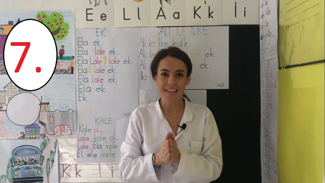 Okuma Yazma Öğreniyorum - Hızlı Okuma Metinleri - Dik Temel Harfler