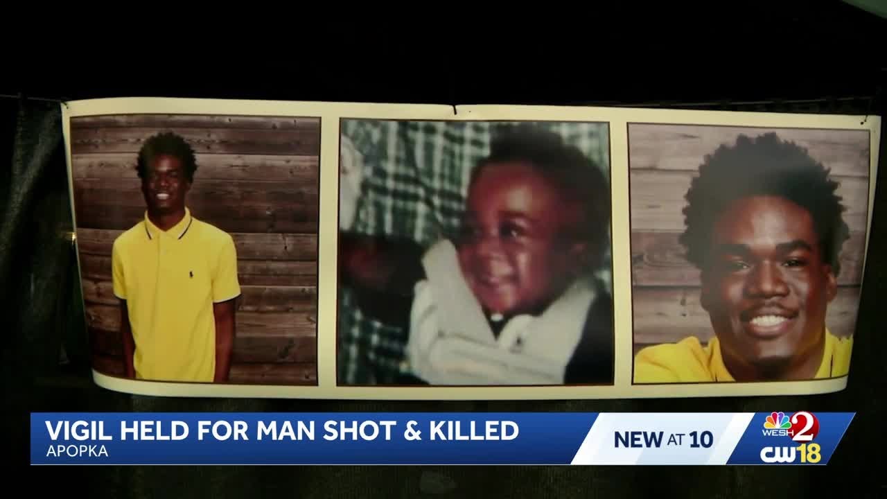Vigil held for 21-year-old man killed in quadruple shooting near Apopka