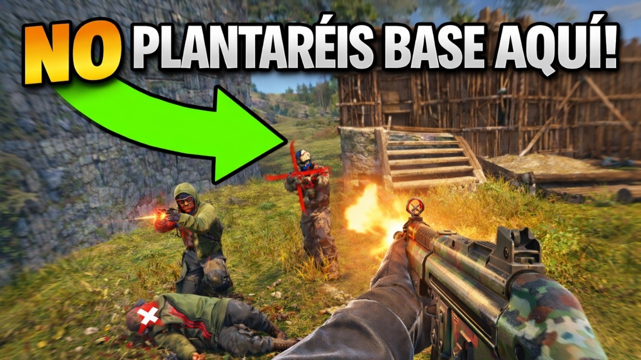 Rust solo | Intentan plantar base cerca y lo evito rápido #rust #rustvideos #rustgame