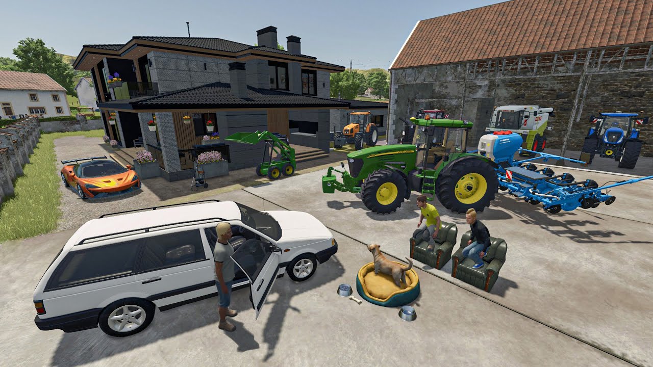 Je Visite la Ferme de mon Concurrent pour Tout Copier | FS25 Roleplay
