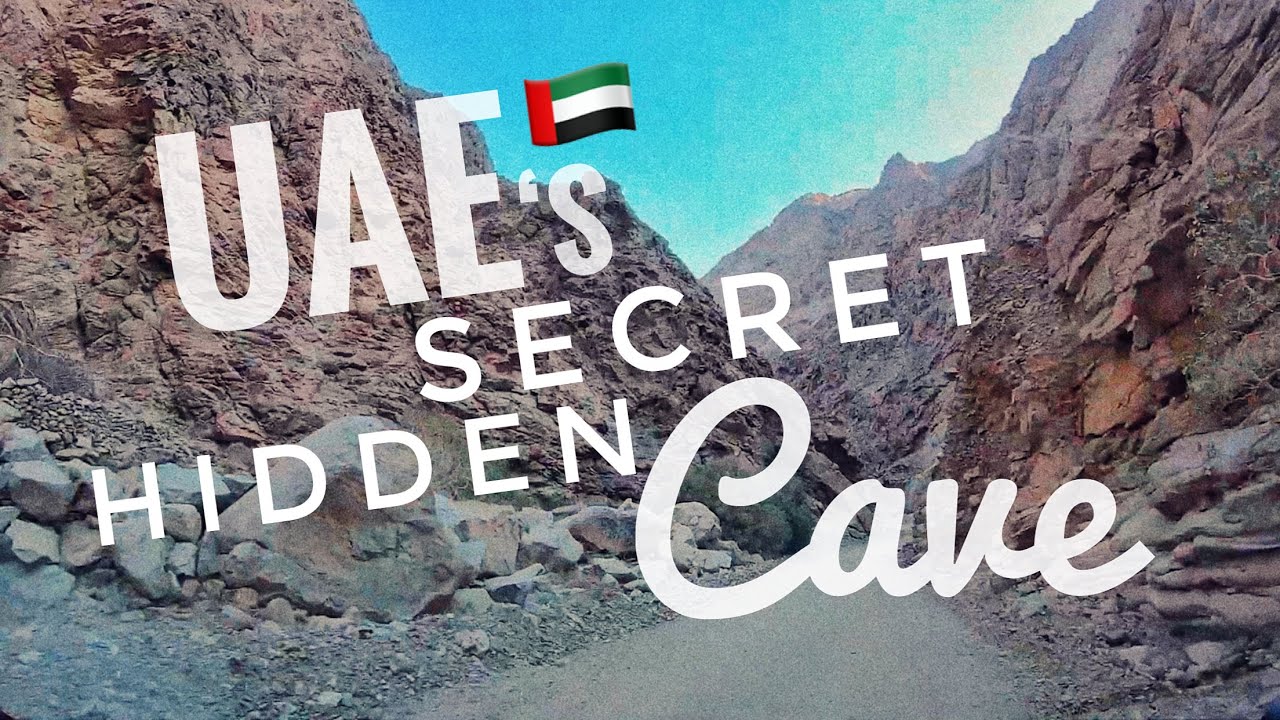 Locating UAE's hidden cave in 4K | Nahwa Cave | Road Trip | Oman 🇴🇲 territory in UAE 🇦🇪