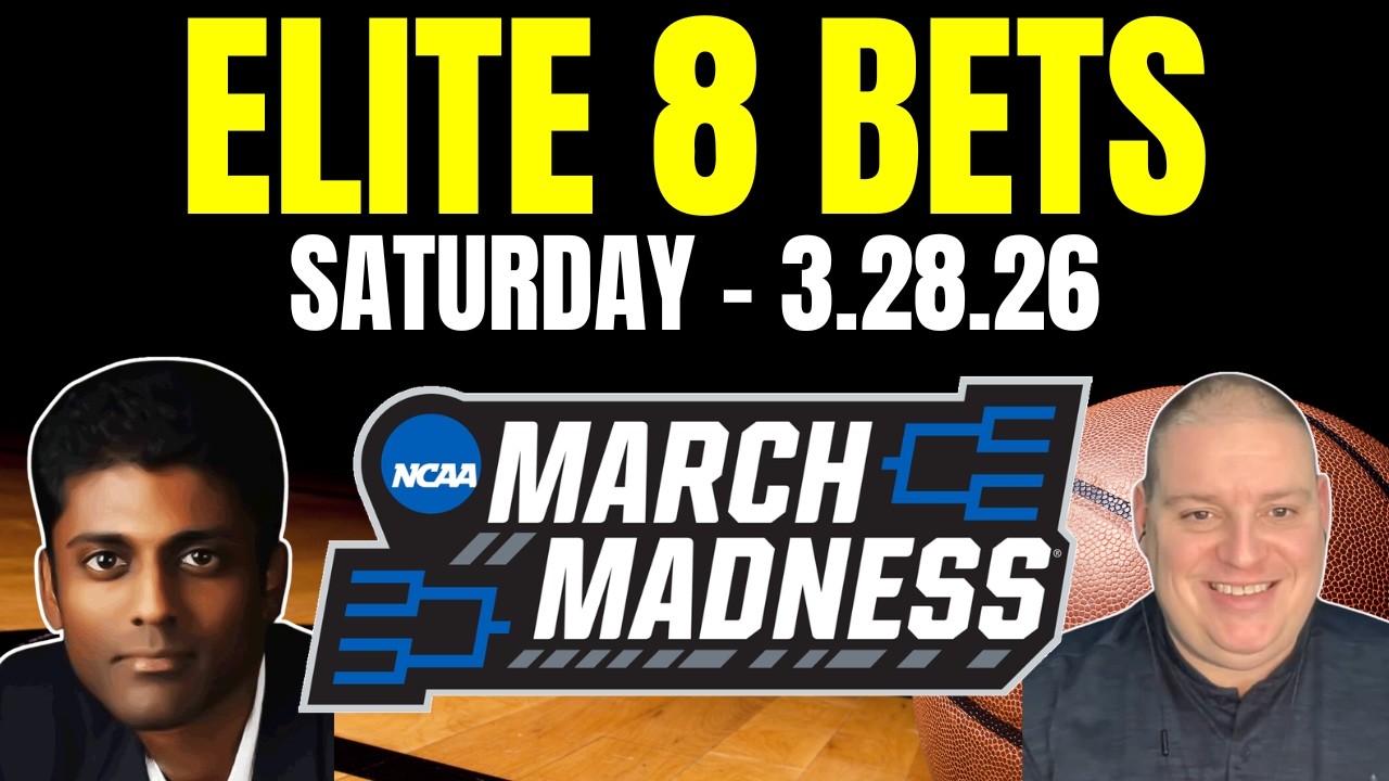 Saturday NCAA Basketball Picks - 3/28/26 l Craig Trapp & Indian Cowboy Elite 8 Predictions