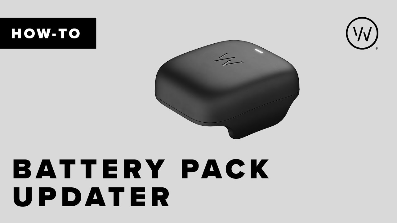 How to Use the Battery Pack Updater