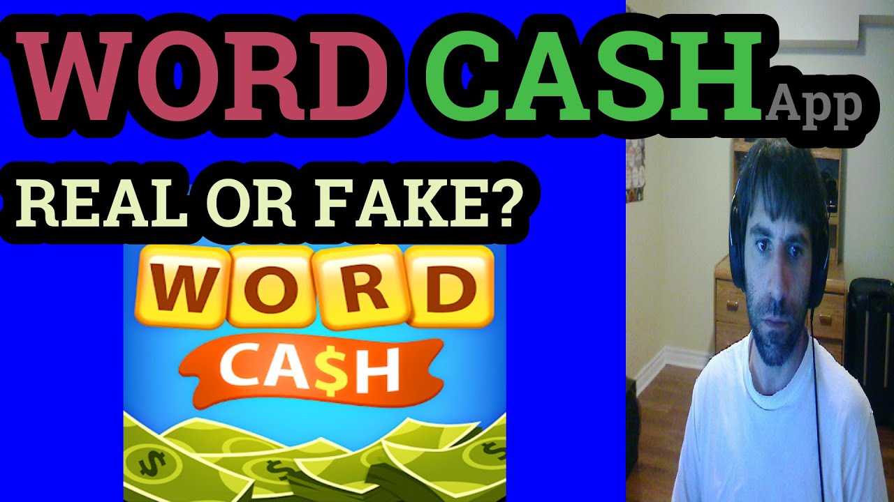 WORD CASH. Free paypal money to play a game. Sign me up. Legit?