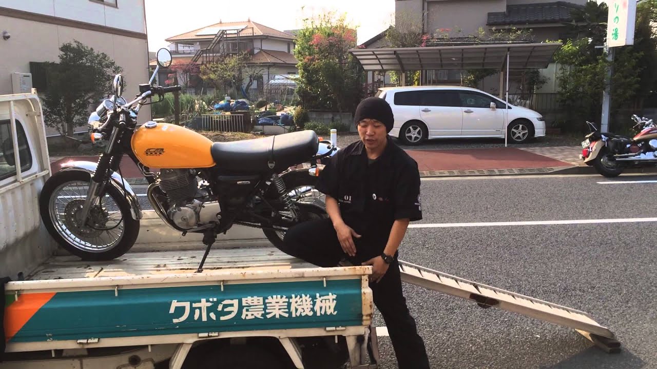 車（軽トラ）へのバイクの積み方・降ろし方講座