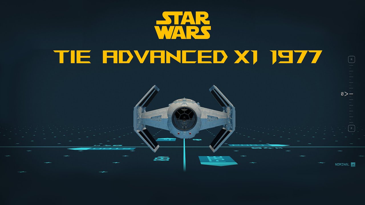 Star Wars TIE Advanced x1 1977 (a Starfield Mod) Build Tutorial