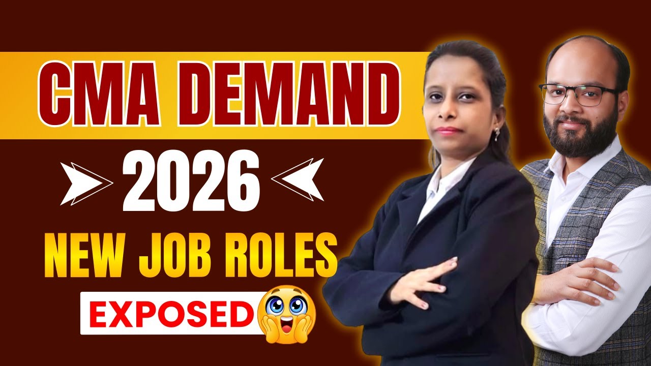 CMA Job Opportunities | Work of CMA | Job After CMA | Work of Cost Accountant | CMA Job Scope