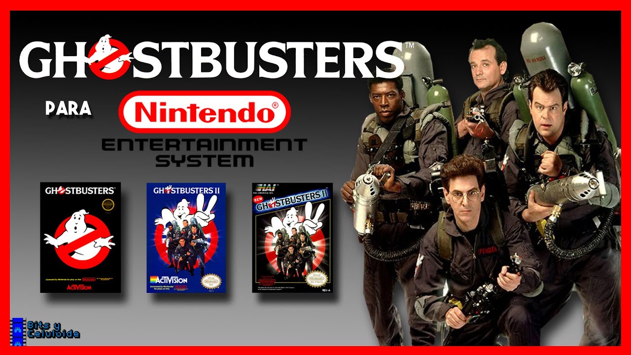 Los juegos de Ghostbusters para NES - Retro Bits