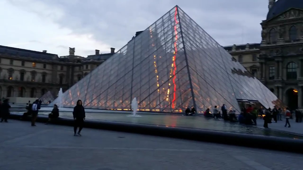 The Louvre, a historic landmark in Paris, France 2014