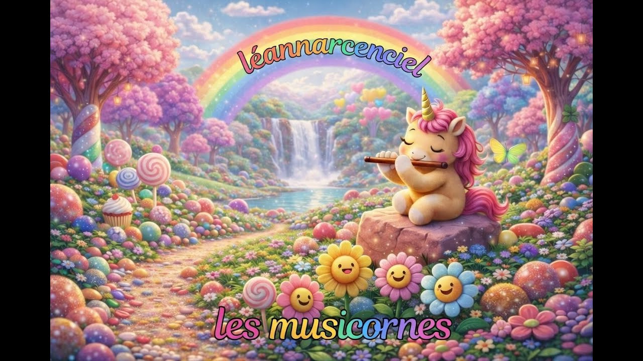 léannarcenciel la flûte lumineuse des musicornes - les licornes