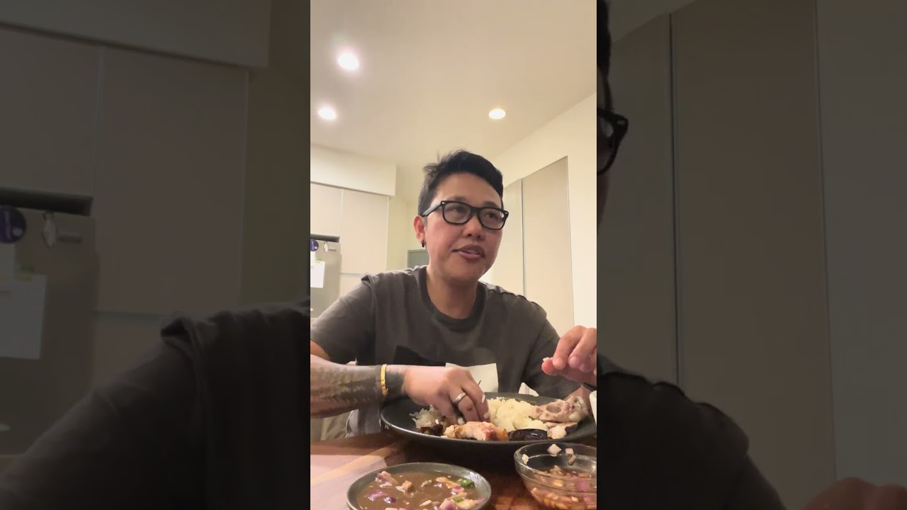 Sinigang at pritong liempo #mukbang #kain #pinoy #food #pinoyabroad #pinoyfood #video #kaingnatural