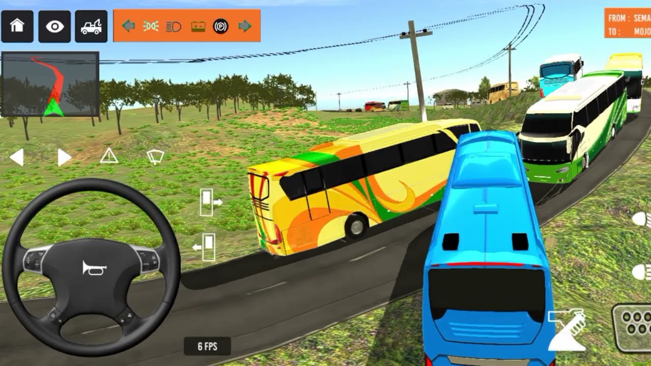 Bus simulator indonesia l🎮 new bus simulator indonesia ll euro coace Part-21