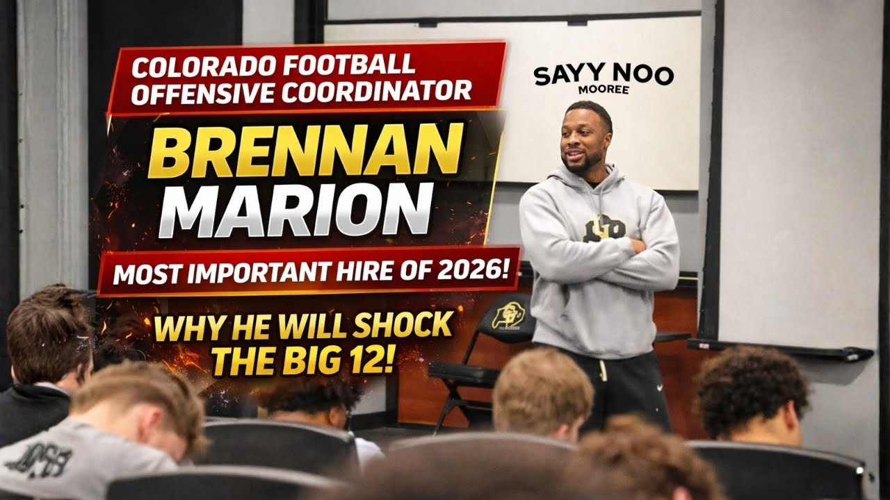 Is Brennan Marion the KEY to Coach Prime's Success? The Go-Go Offense & Colorado's 2026 Trial