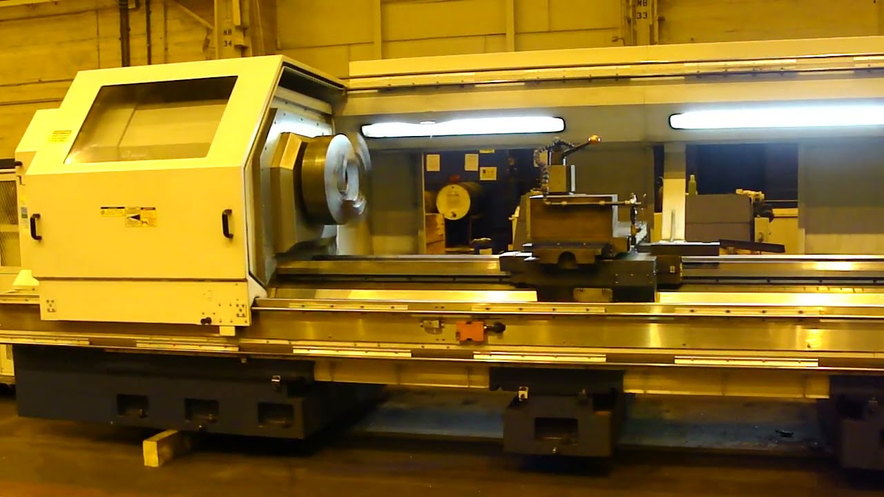 Romi M33 33.5" x 140" CNC Lathe W/Manual Guide