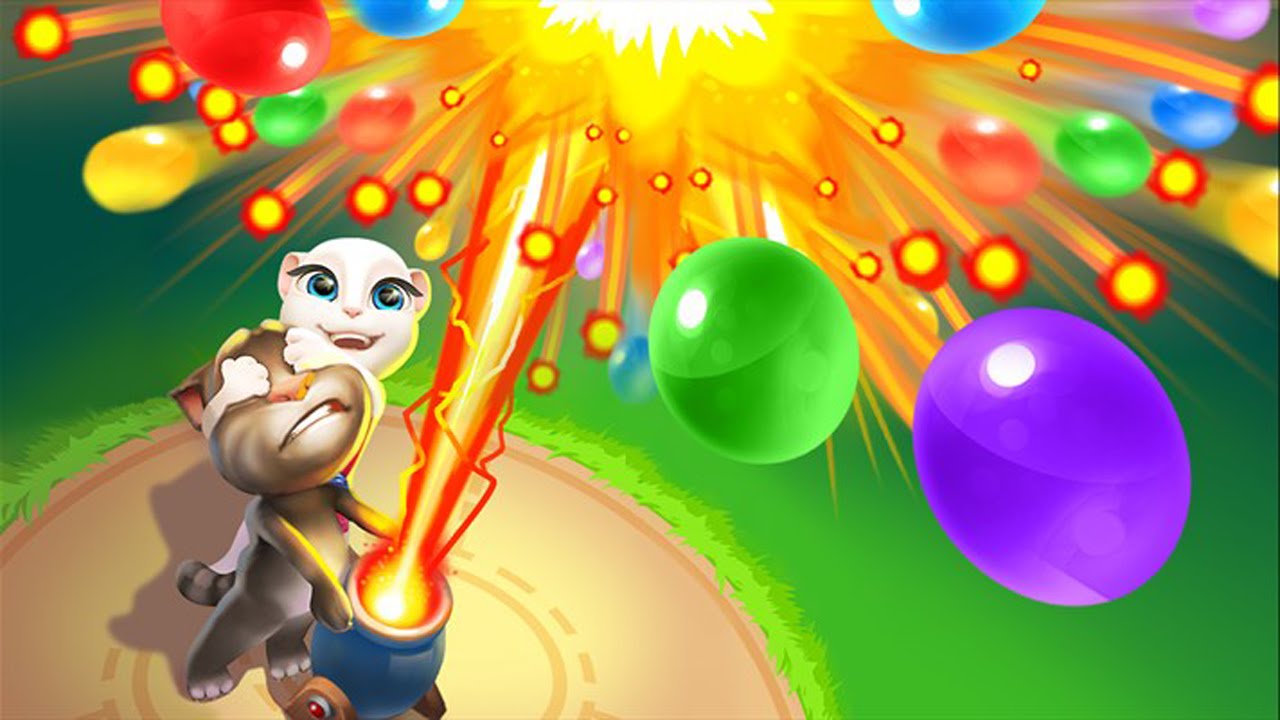 Talking Tom Bubble Shooter: Android Gameplay #8