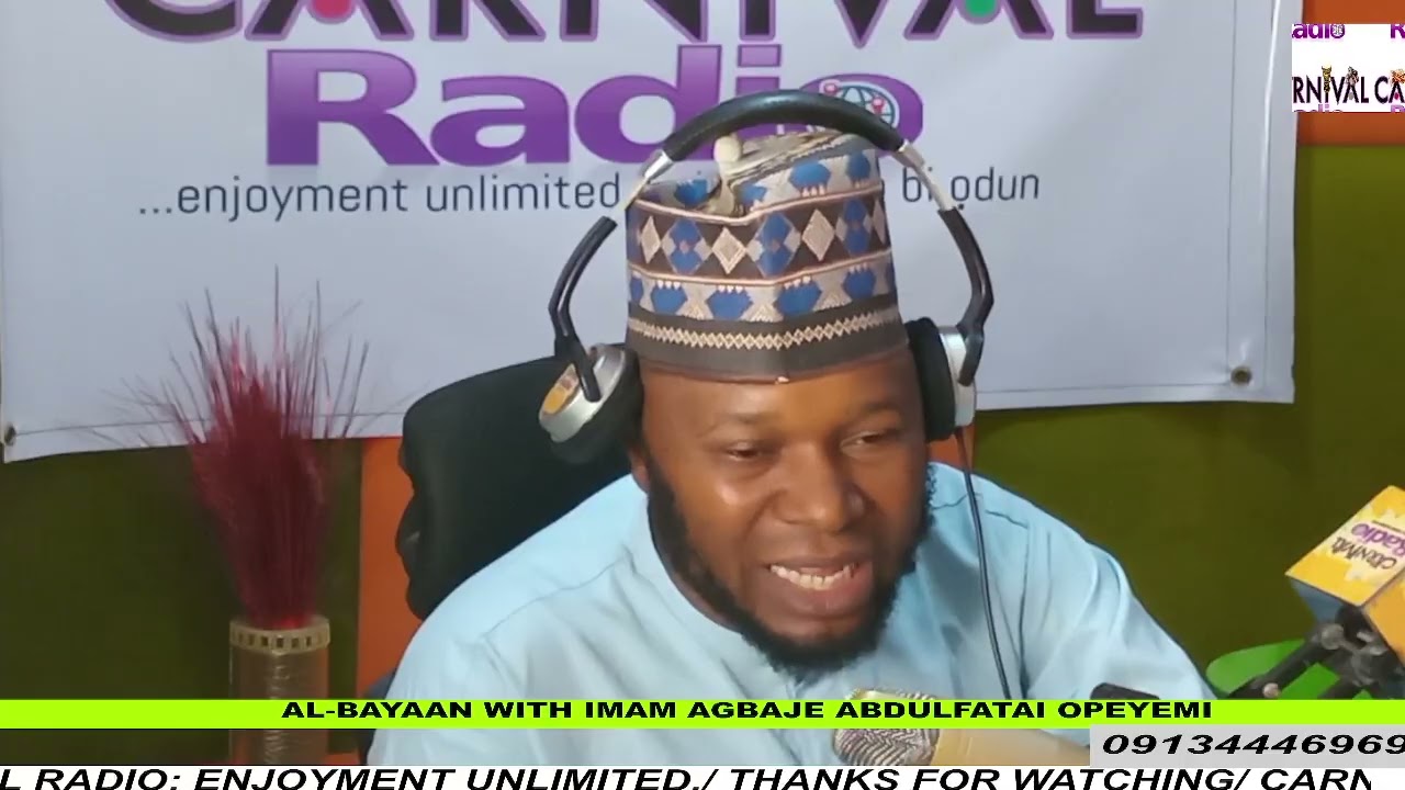 AL-BAYAAN WITH IMAM AGBAJE ABDULFATAI OPEYEMI