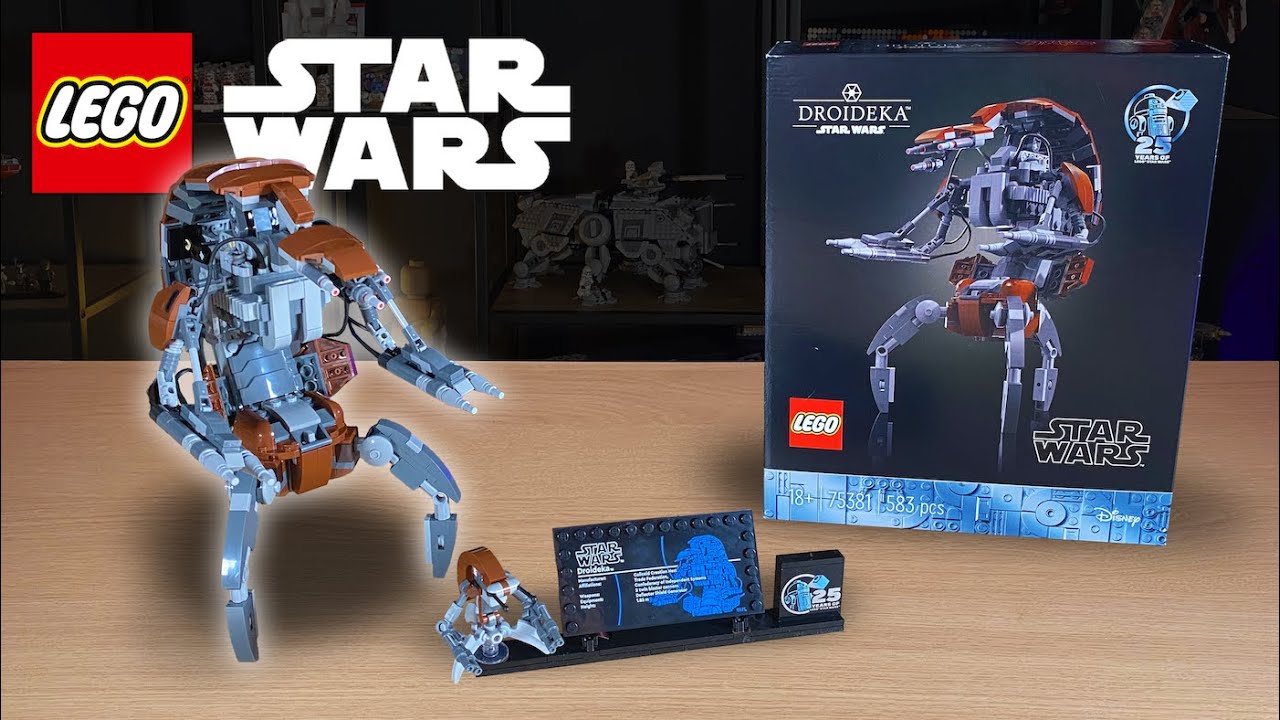 WARUM DIESMAL NUR EIN AUSSTELLUNGSST&Uuml;CK...? 🥲 Lego Star Wars 75381 Buildable Droideka (2024) Review