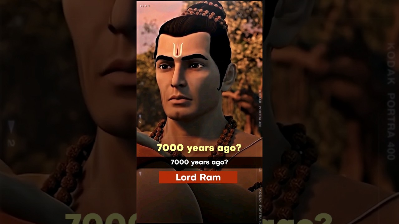 Lord Ram was not born 7000 years ago 🚩🕉️ #shorts #history #hindi