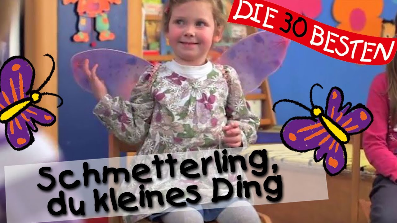 👩🏼 Schmetterling, du kleines Ding - Singen, Tanzen und Bewegen || Kinderlieder
