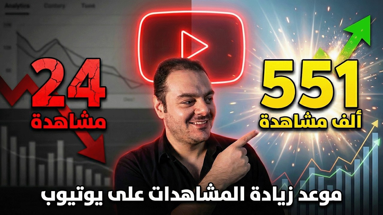 أعلن اليوتيوب الآن عن موعد زيادة المشاهدات علي القنوات الصغيرة 📈 | تعرف عليه الآن | مبروك للجميع 🎉 