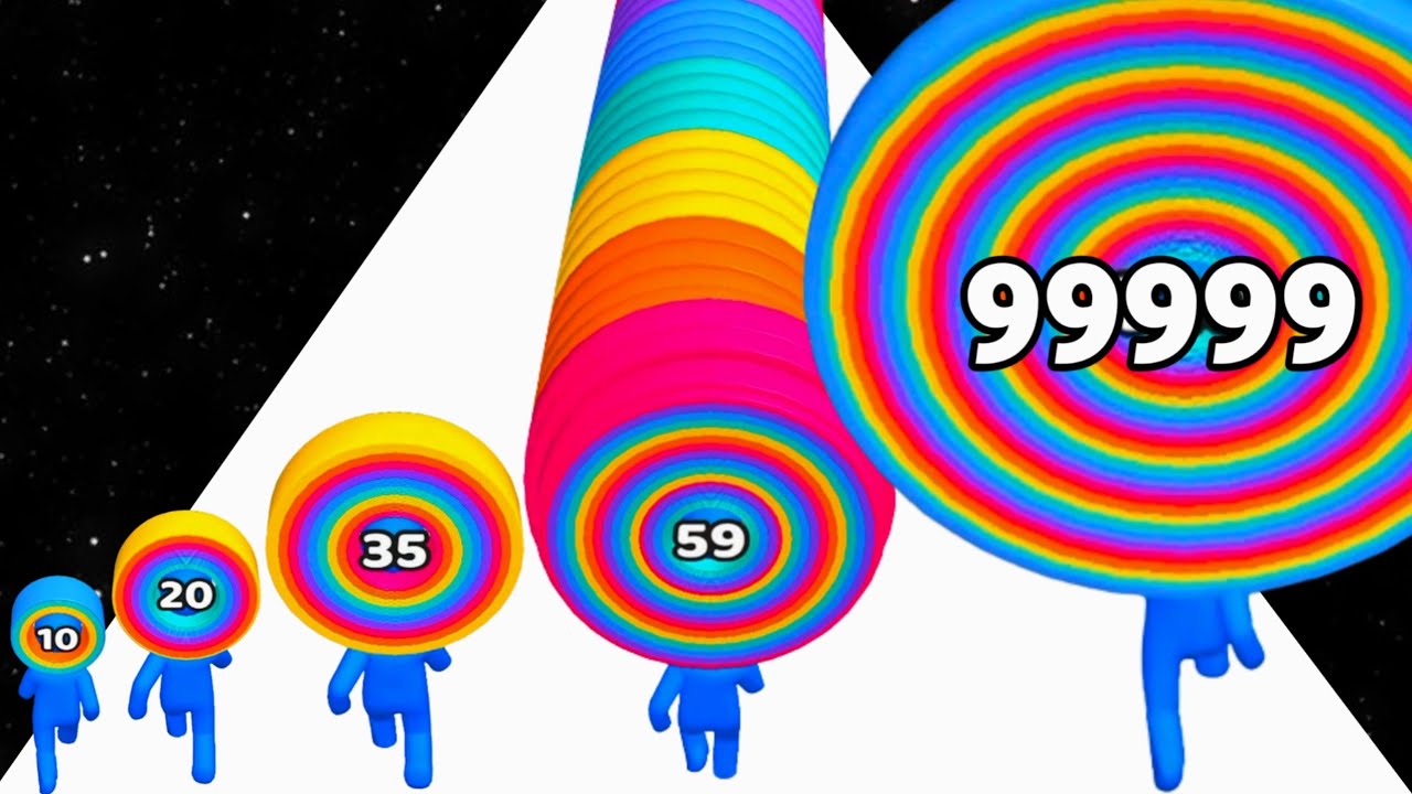 Layer Man vs Count Master - Gameplay Walkthrough (Max Level, Math Game) Satisfying Mobile Game