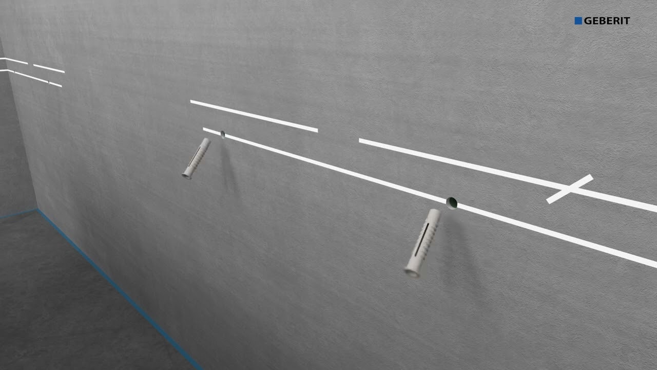 Geberit Installazione Set piedi Vasca da Bagno - Quaranta Ceramiche