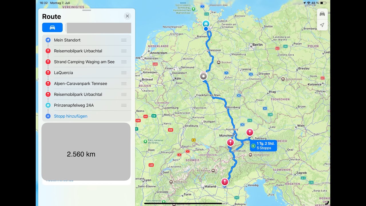 #99 Bella LAIKA on Tour -Bayern, Gardasee-