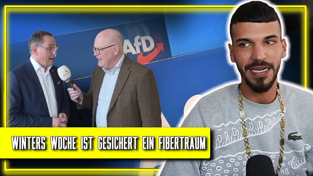 Winters Woche besucht Tino Chrupalla von der AFD | Kilominati reagiert