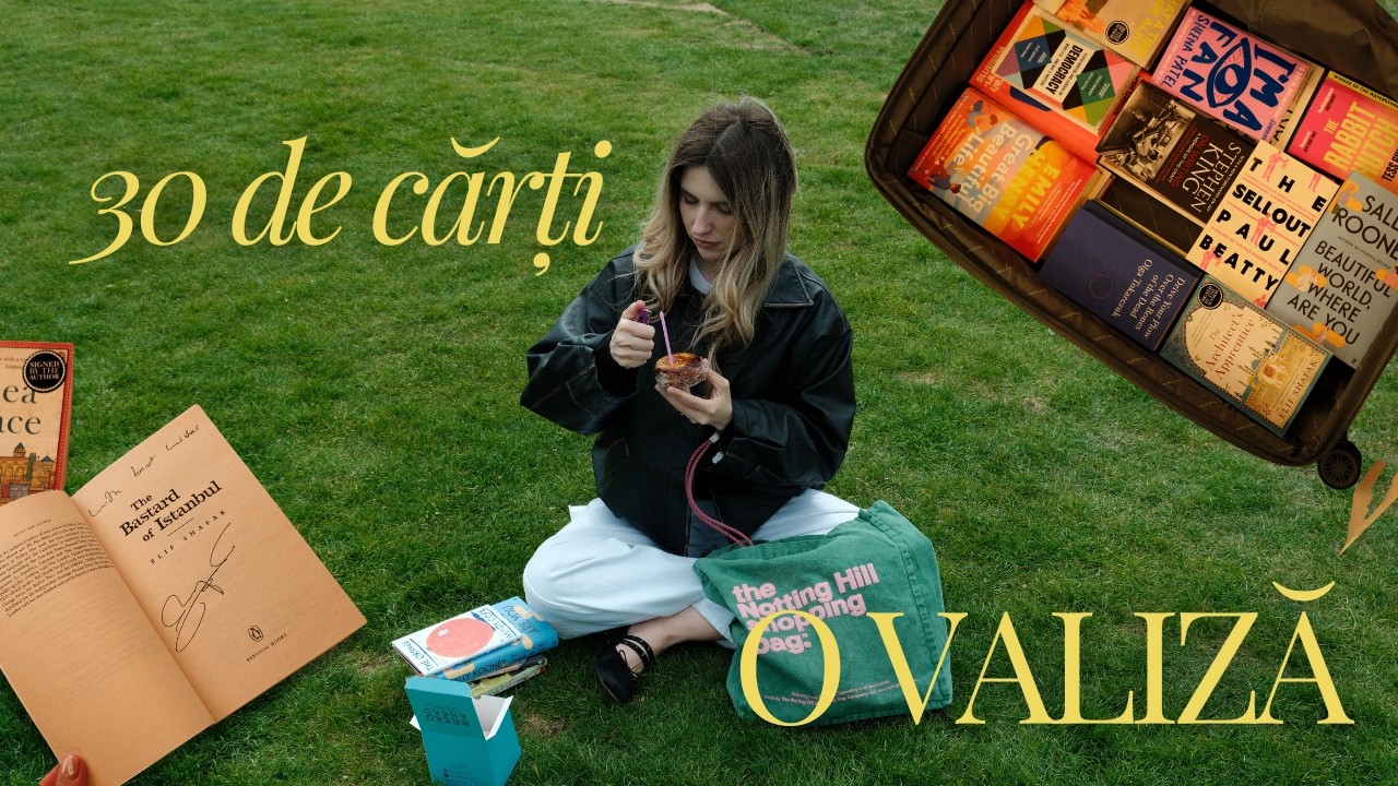am umplut o valiză cu cărți din Londra 📚 | 30+ cărți noi, librării, birthday book haul