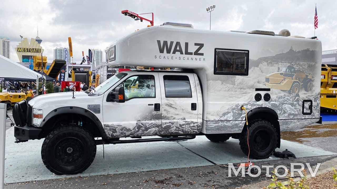 EarthRoamer Expedition Overland Vehicle on Ford F-550 Super Duty Chassis
