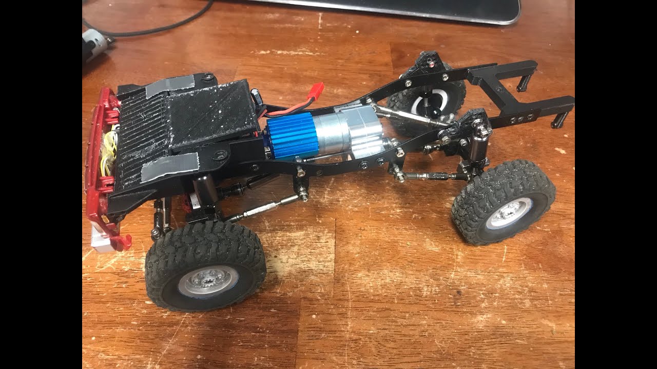 WPL C24 upgrades! Max Metal Two Speed Gearbox